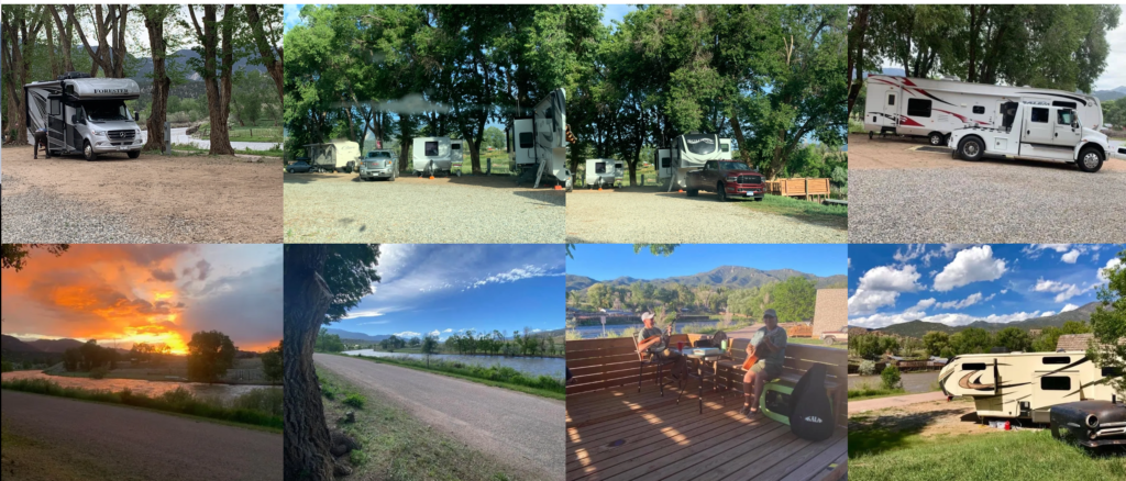 RV sites at Rocky Top River Ranch